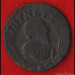 Principauté de Boisbelle-Henrichemont - 1637 - Double tournois