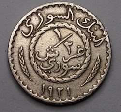 1/2 Piastre - 1921