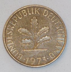 10 Pfennig - 1973 J