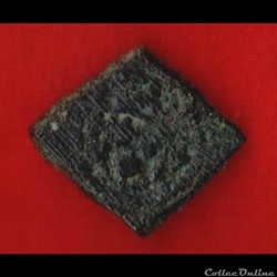 Poids monétaire pour le demi-écu d'or au soleil de Charles IX à Louis XIV