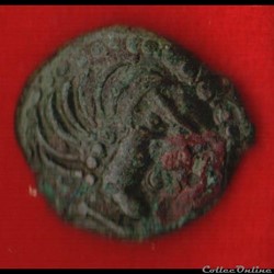 Carnutes - Bronze à l'aigle et à la rouelle