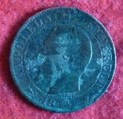 Napoléon III - 5 Centimes - 1854 - Marseille