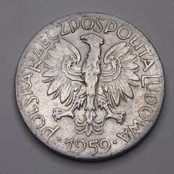 5 Zlotych - 1959