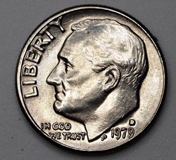 1 dime ( 10 cents ) - 1979 D