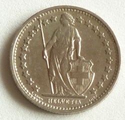 1/2 Franc - 1971 B