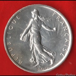 5 Francs - Semeuse - 1960
