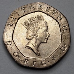 20 Pence - 1987