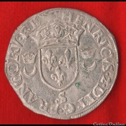Douzain aux croissants - 1554 - Troyes