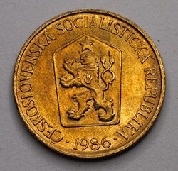 1 Koruna - 1986