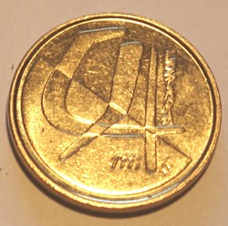 5 Pesetas - 1991