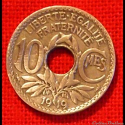 Lindauer - 10 Centimes - 1919