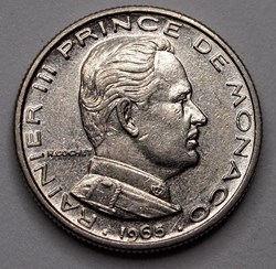 1/2 Franc - 1965