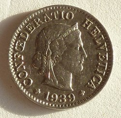 5 Centimes - 1939 B