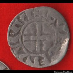 Abbaye de Saint martin de tours - 1150-1200 - Denier tournois