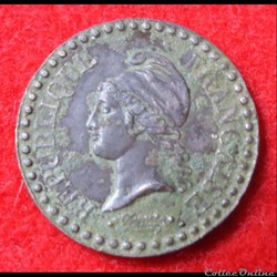 Deuxième République - 1 centime Dupré - 1848 - Paris