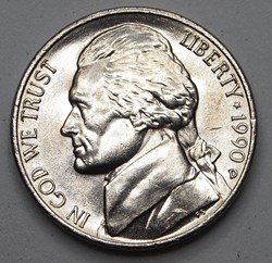 5 cents - 1990 D
