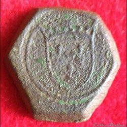 Poids monétaire pour l'écu d'or au soleil de Louis XI, Charles VIII et Louis XII