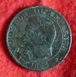 Napoléon III - 5 Centimes - 1854 - Marseille