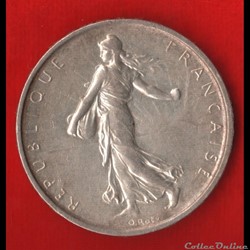 5 Francs - Semeuse - 1966