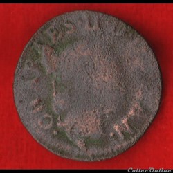 Principauté d'Arches-Charleville - 1653 - Denier tournois