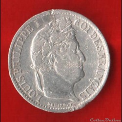 1/2 Franc - 1837 - Rouen