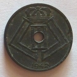 25 Centimes - 1942