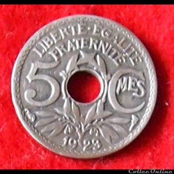 Lindauer - 5 Centimes - 1923