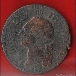 1 Sol - 1791 - Limoges