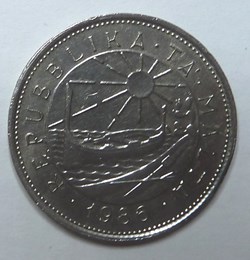 25 cents - 1986