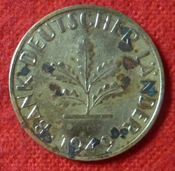 10 Pfennig - 1949 D