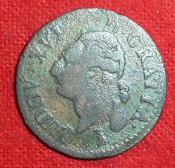 1 Liard - 1785 - Nantes