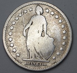 1 Franc - 1875 B
