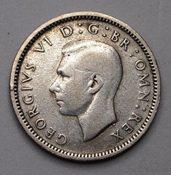 6 Pence - 1945