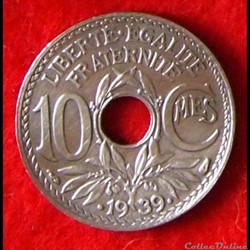 Lindauer - 10 Centimes - .1939.