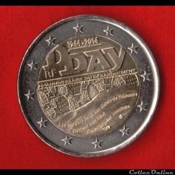 2 Euros - Dday - 2014