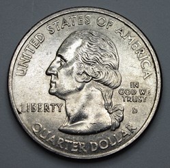 1/4 dollar ( 25 cents ) - 2002 D