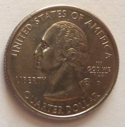 1/4 dollar ( 25 cents ) - 2004 D