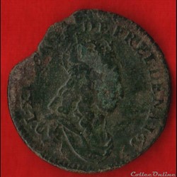 Liard de France - 1657 - Nimes