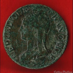 Consulat / Directoire - 5 centimes Dupré - AN 5 - Paris