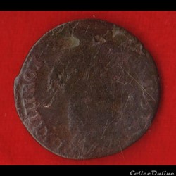 Liard de France - 1657 - Caen