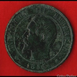 10 Centimes - 1856 - Strasbourg