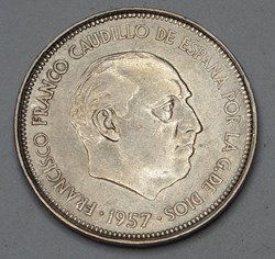 25 Pesetas - 1958