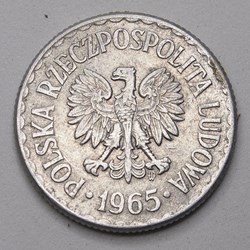 1 Zloty - 1965 MW