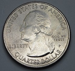 1/4 dollar ( 25 cents ) - 2012 P