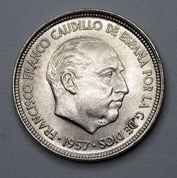 5 Pesetas - 1959