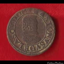 Principauté de Dombes - Trévoux - 1637 - Double tournois