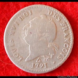 15 Sols - 1791 - Orléans