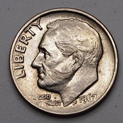 1 dime ( 10 cents ) - 1967