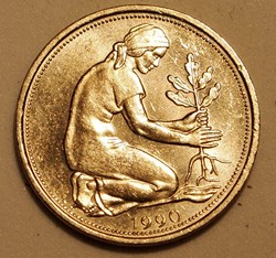 50 Pfennig - 1990 G