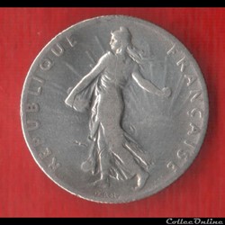 Semeuse - 50 Centimes - 1908